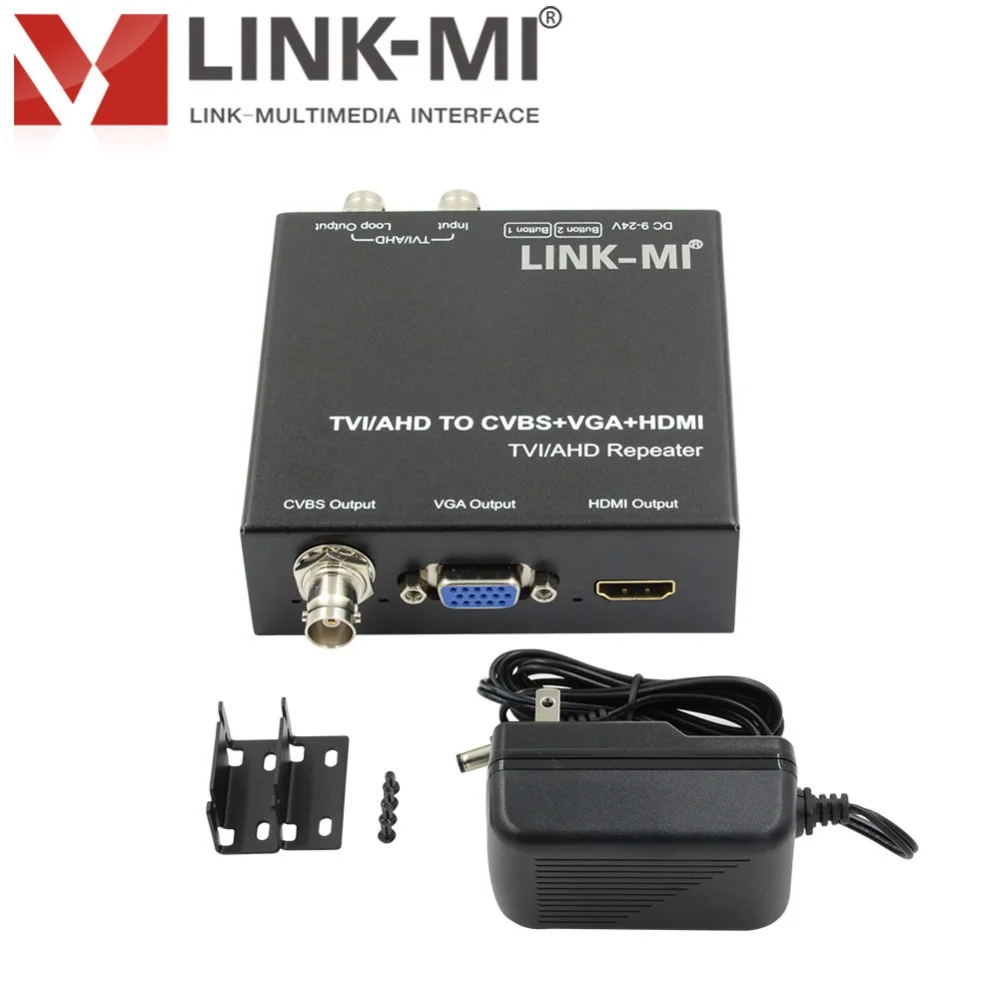 LM-TVH2 hd видео балун для AHD/TVI 720p/1080p конвертер камера cctv к HDMI/VGA/CVBS преобразователь