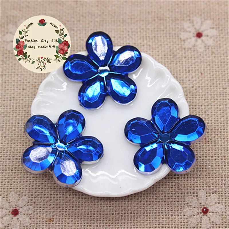 50 шт. 22 мм сливовый цвет|acrylic rhinestones|rhinestones diydiy flatback |
