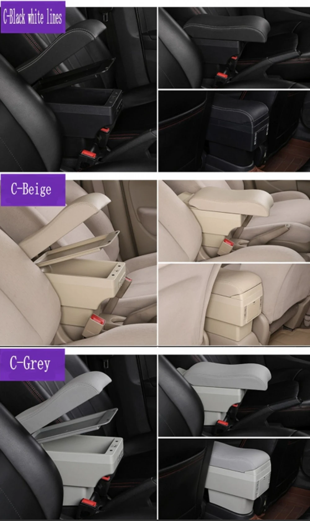Для Chevrolet Aveo T200/T250 подлокотник поворотный кожа высшего качества центральной консоли ящик для хранения стаканов подлокотника 2008 2009 2010