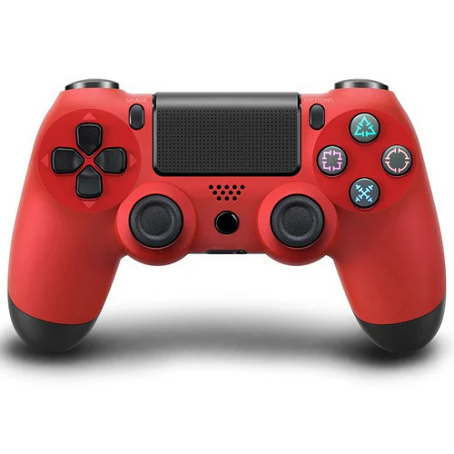 Red Геймпад Беспроводной bluetooth-контроллер для sony PS4 PS3 триггер джойстик игровая подставка для Play Station 4 Кулисный Беспроводная консоль - Цвет: Red