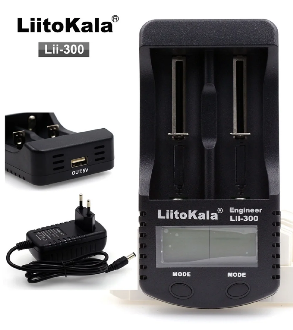 Зарядное устройство Liitokala Lii PD4 500 400 300 S1 для NiMH аккумуляторов 3 7 в 18650 18350 18500 17500 10440