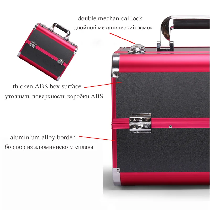 Модный чехол для костюма косметичка косметики Высококачественная вместительная