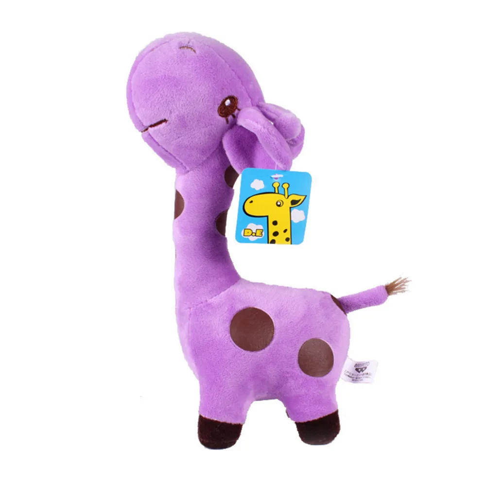 Детское животное для девочек олень жираф красочная кукла подарок мягкие