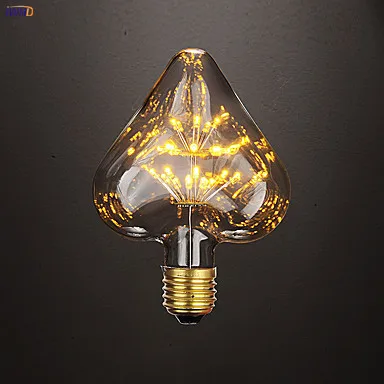 IWHD All Star Bombilla Edison лампа E27 2 Вт 220 В промышленный Декор Lampara винтажный Ретро светильник Ampul Ampolletas