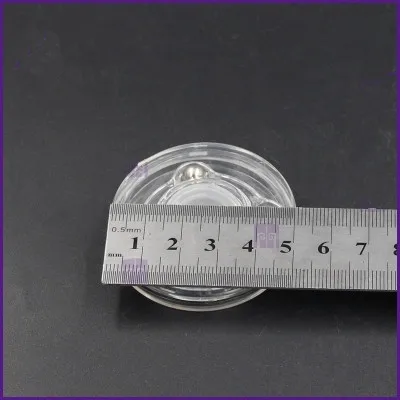 Diameter: 2inch Transparent Acrylic rotary Lazy Susans turntable display rack rotating base swivel plate | Электронные