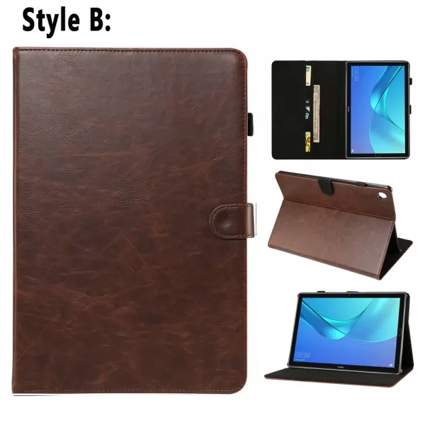 Style B Кожаный чехол премиум-класса для huawei Mediapad M5 10 Pro 10,8 CMR-W19 CMR-W09 CMR-AL09 чехол умный чехол для huawei Mediapad M5 10,8 - Цвет: Style B