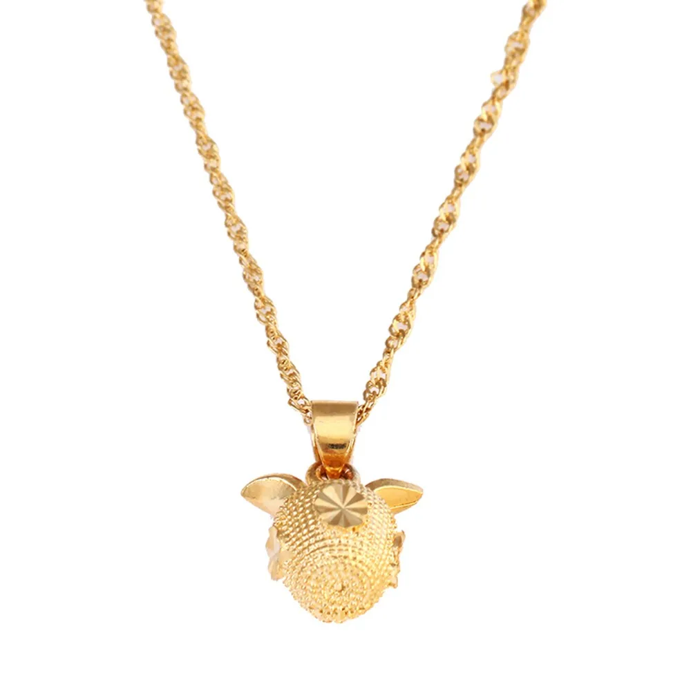 Wholesale Sale New Fashion Pendant Jewelry Gold Women Chain Apple Necklace Gift | Украшения и аксессуары