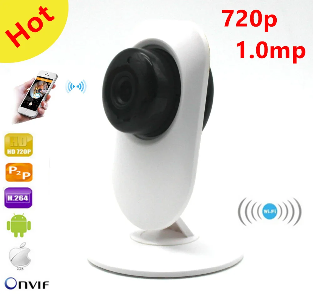 Новый дизайн кубическая IP камера Wi-Fi 720 P 1 0 мегапикселей ONVIF P2P Plug Play беспроводная