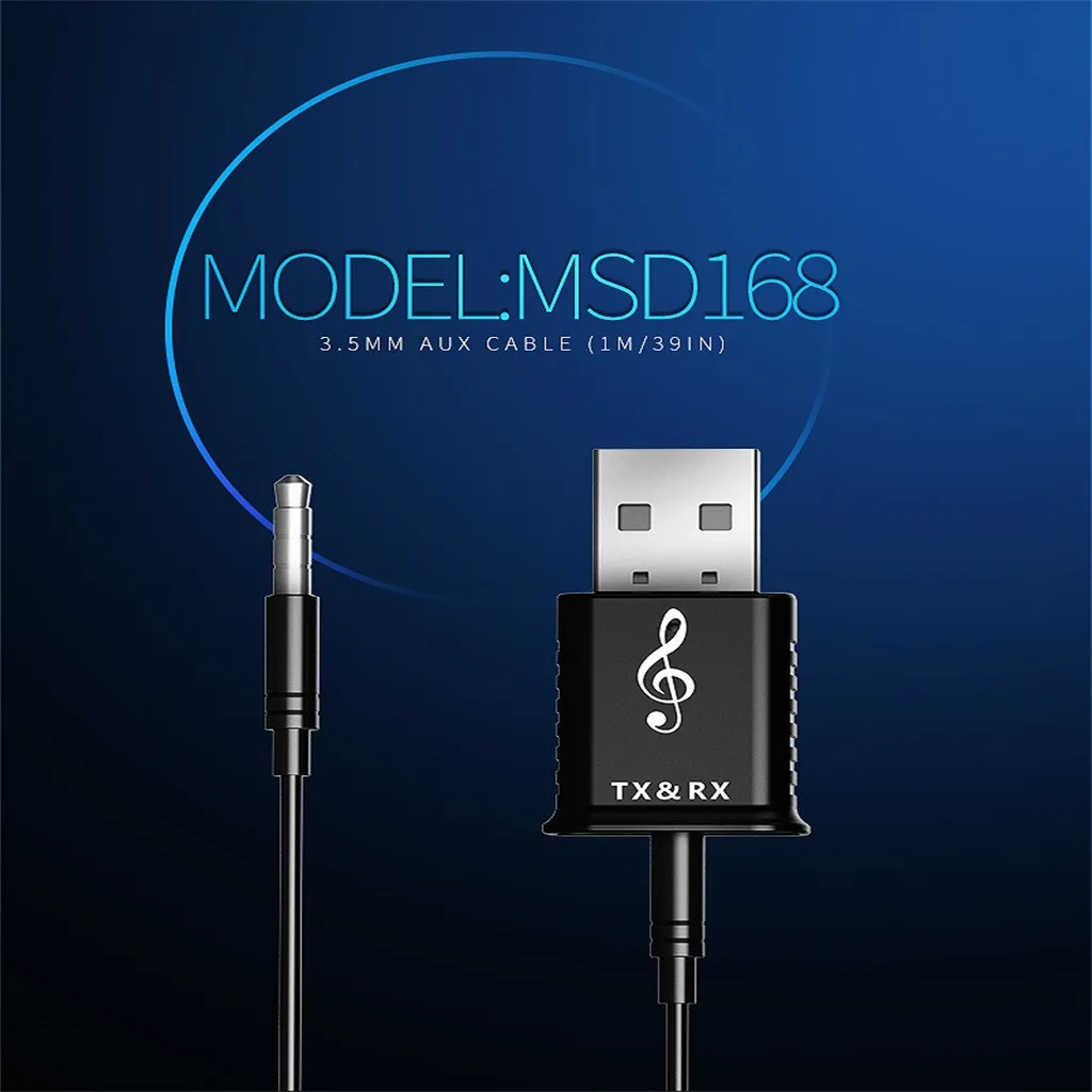 Адаптер Bluetooth CARPRIE 5 0 USB передатчик аудио адаптер для ТВ ПК наушников динамиков +