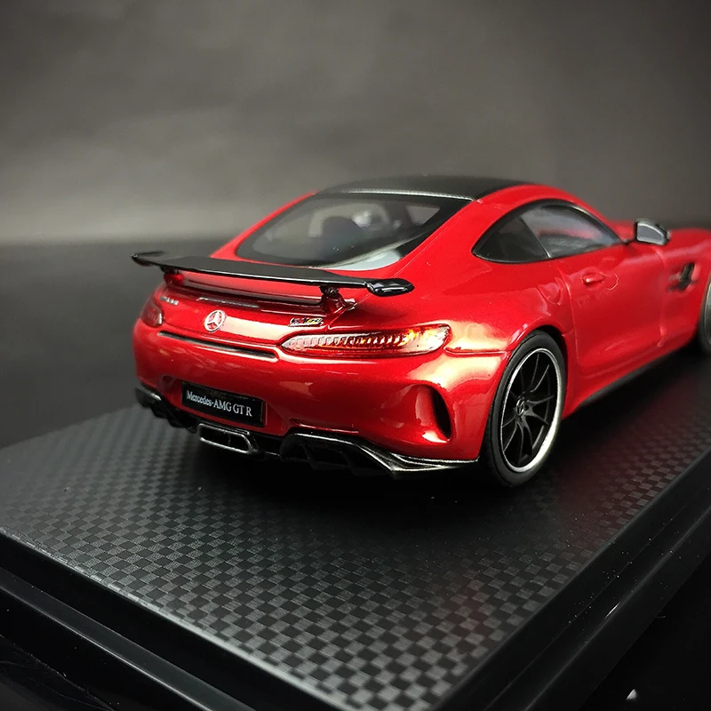 Ограниченная Коллекция 1/43 AMG GTR новая литая металлическая настольная модель дисплея