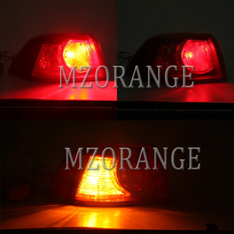 Внешний/внутренний задний светильник MZORANGE для Mitsubishi Lancer-EX EVO 10 2007- задний тормозной фонарь, боковой светильник для водителя