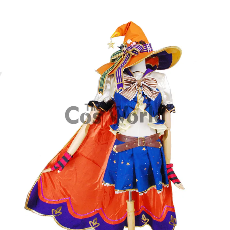 Плащ для Хэллоуина Love Live School Idol Project Hoshizora Rin Униформа наряд аниме костюмы косплея