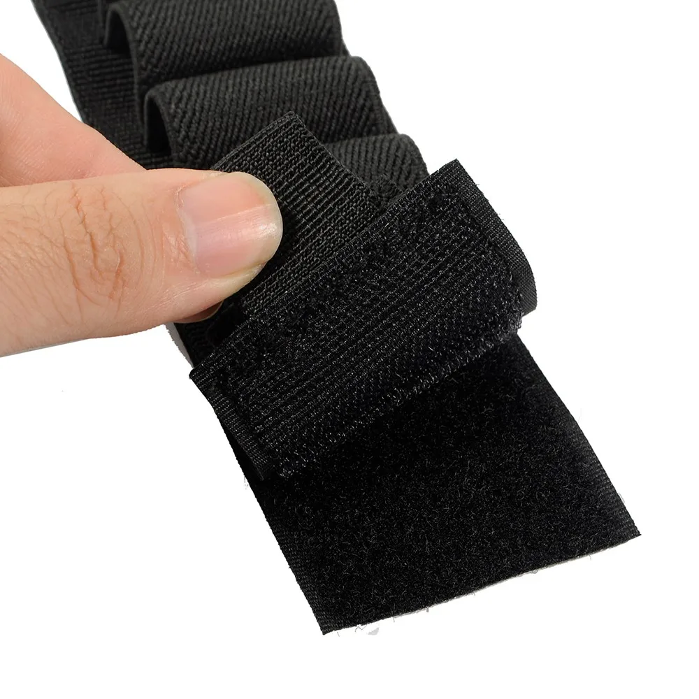 Airsoft 5/6/8/9 Rouds нейлоновая оболочка держатель тактические боеприпасы держатель картриджа винтовки пуля Перевозчик приклад чехол в стиле милитари на открытом воздухе