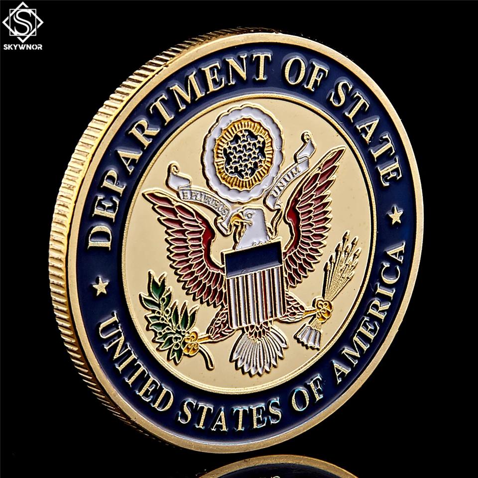 5 шт. 2021 США Отдел защиты государственного посольства Париж Франция памятные