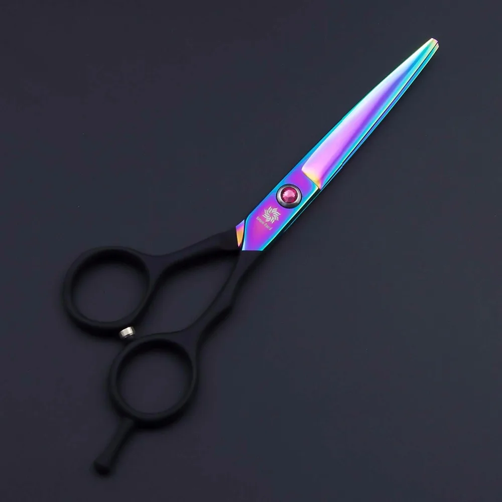 Набор профессиональных спрессованных ножниц 5 дюйма с эластичной ручкой для