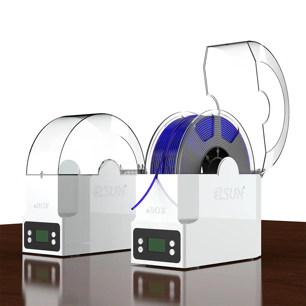 ESUN eBOX 3D печать обезвоженной нити коробка, держать нити сухой и измерить вес, коробка для хранения нити
