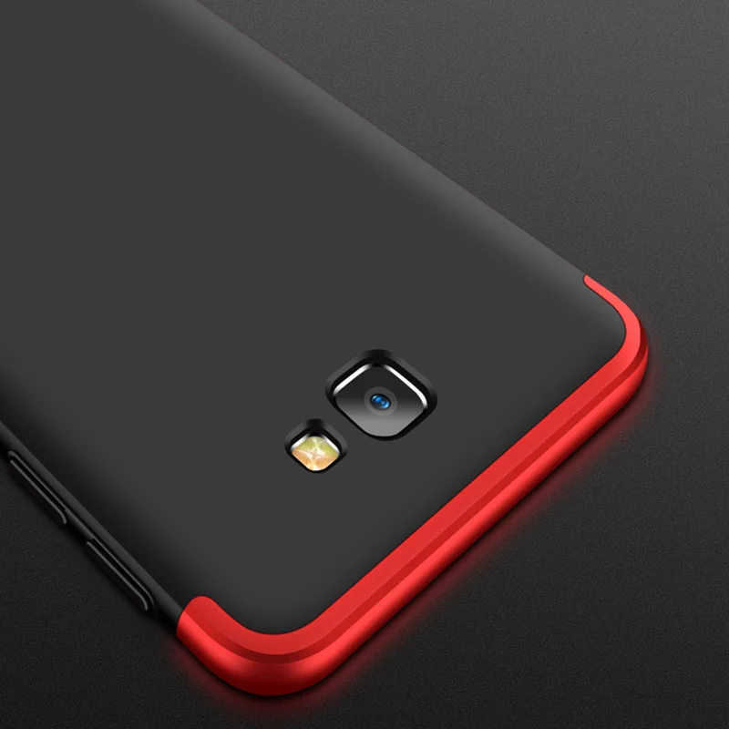 360 Full Protection Case For Samsung Galaxy J7 Prime Cover 3 In 1 Hybrid Shockproof Ultra Thin PC Hard Back Coque |