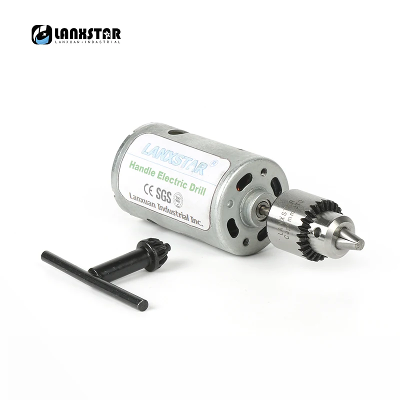 Lanxstar DC 12 24 В токарный станок двигатель 555 с миниатюрной ручной JTO сверлильный