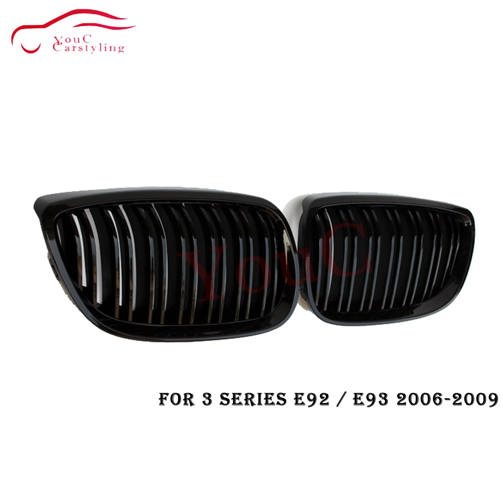 E90 M3 передняя решетка для почек сетка BMW 3 серии E92 E93 2006 2009 320i 325i 330i Coupe Cabriolet глянец