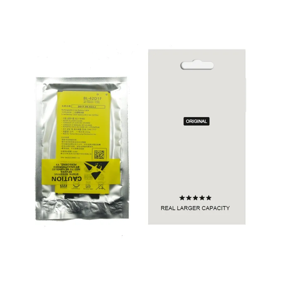 PINZHENG 2800 мАч BL-42D1F батарея для LG G5 H850 H840 VS987 H820 LS992 H830 US992 F700L F700S F700k H831 | Мобильные