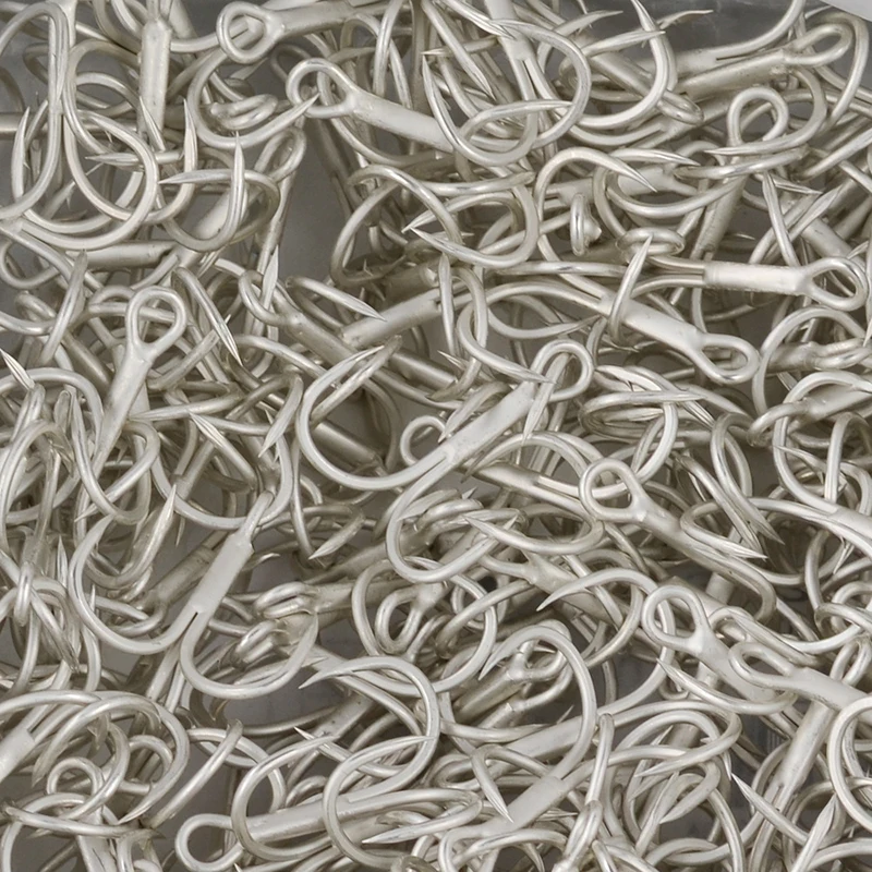 New 20pc/box BKB Super Strong Treble Hooks Blood Tank Hook With Barbed Anchor Fishing | Спорт и развлечения