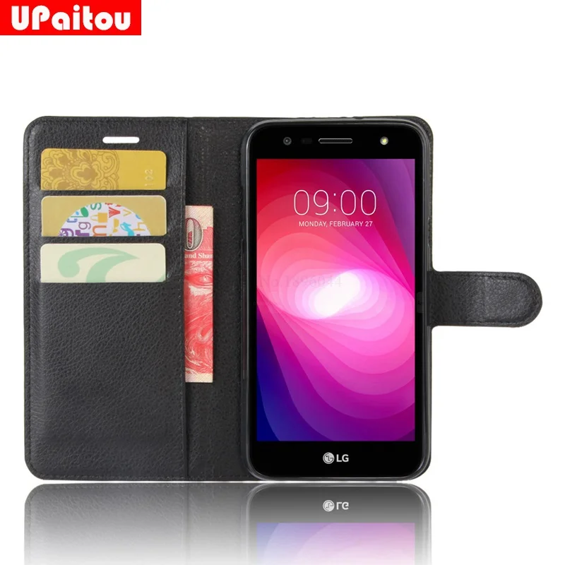 UPaitou для LG X power 2 Европа издание PU кожаный чехол кошелек Стенд держатель карты