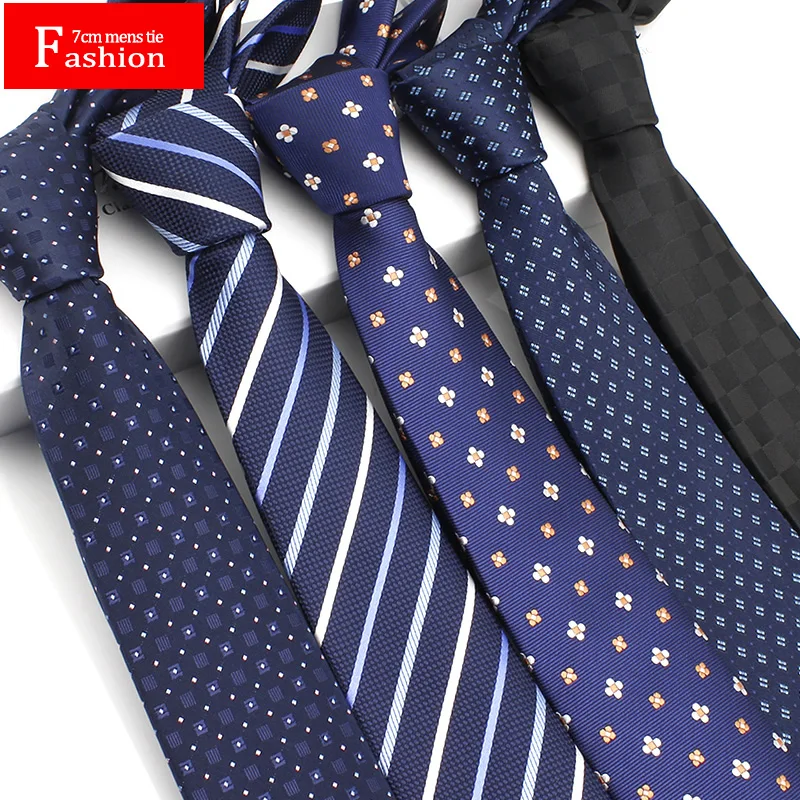 Высококачественные водонепроницаемые Галстуки 7 см для мужчин модный