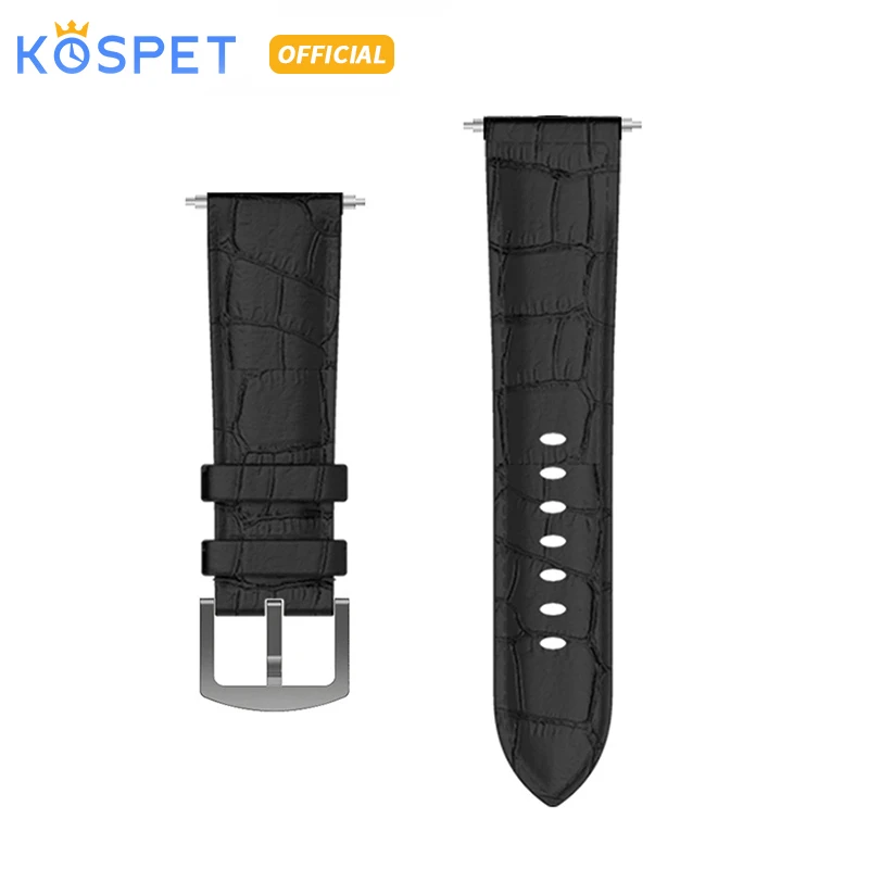 KOSPET Hope Высокое качество замена кожзам 24 мм ремешок прочный кожзам браслет для умных часов для Kospet Смарт часы