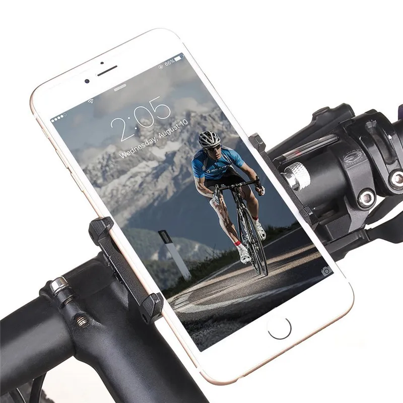 

Fimilef Metal Bike Phone Holder Universal Bicycle Handlebar Cradle Mobile Phone Holder Stand Smartphone Bracket Bike Accessories