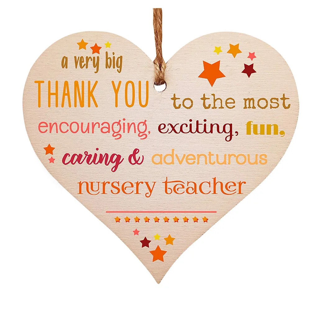 2019 деревянная подвесная табличка в форме сердца ручной работы подарок большое