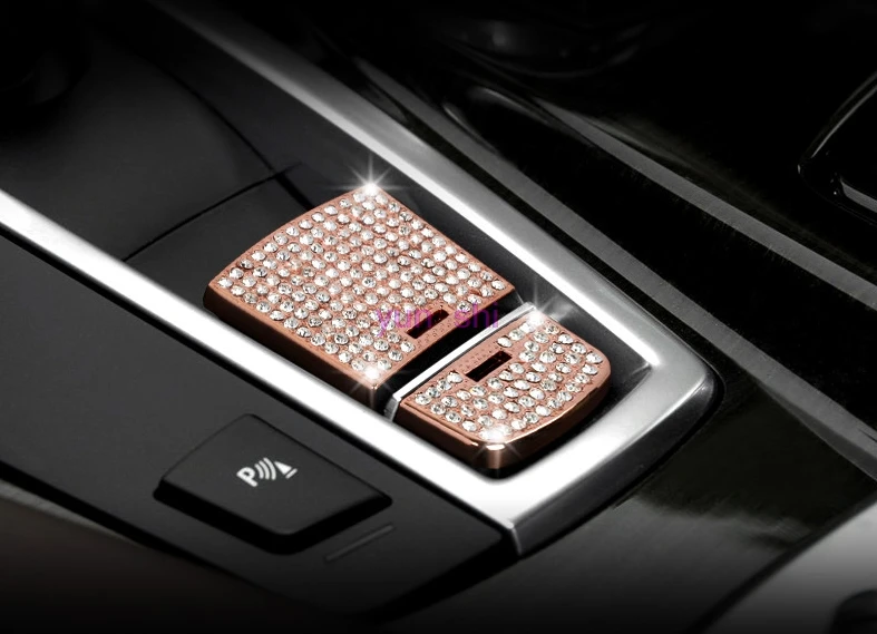 3 вида цветов автомобильная Кнопка Ручного Тормоза декоративные наклейки для BMW 5