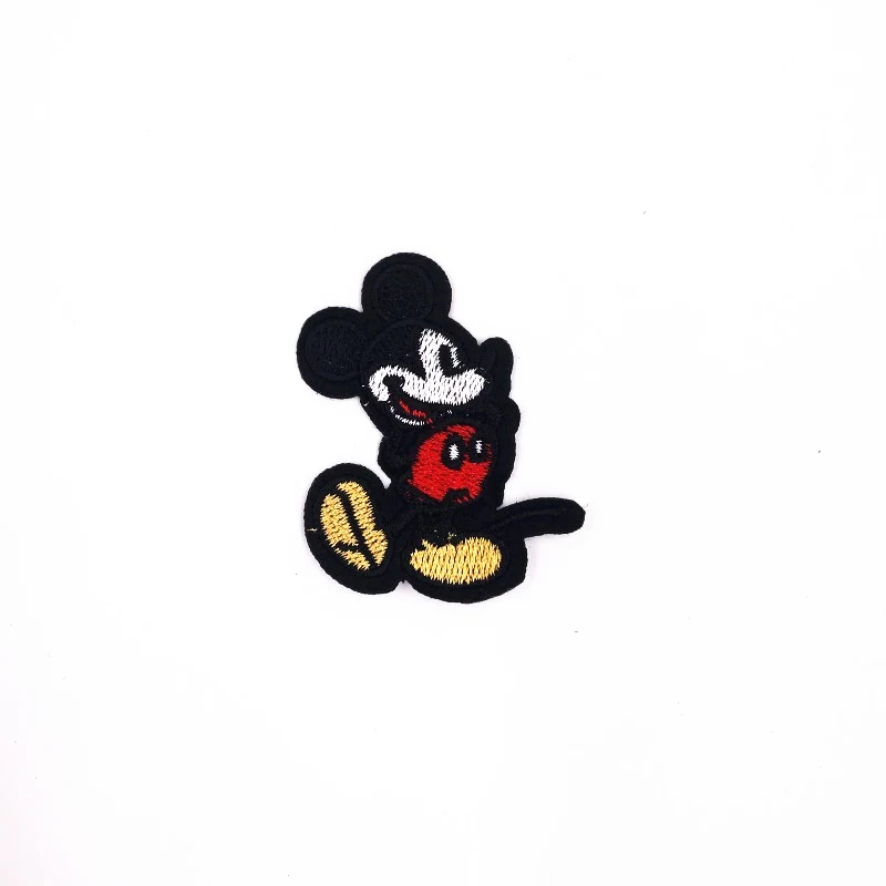 10 шт. вышитый мышкой патч для одежды утюжок на шитье аппликация Ткань DIY украшения