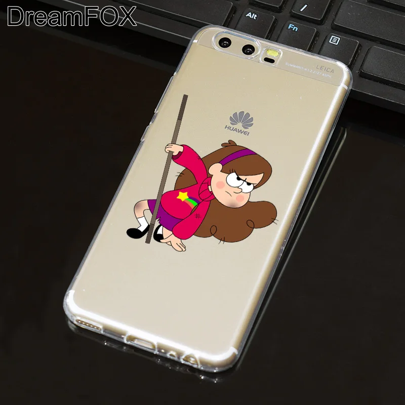 DREAMFOX L531 Gravity Falls Soft TPU Silicone Case Cover For Huawei P8 P9 P10 Lite Plus 2017 Honor 8 Pro 9 6X |