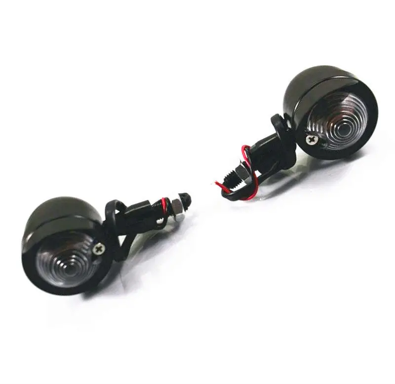 

Черный указатель поворота W/козырек CB CG GN 125 крыса велосипед круизер поплавок винтажный VT