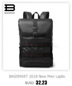 BAGSMART рюкзак для SLR/DSLR камеры s 15," Сумка для ноутбука с водостойким дождевик крепление штатива