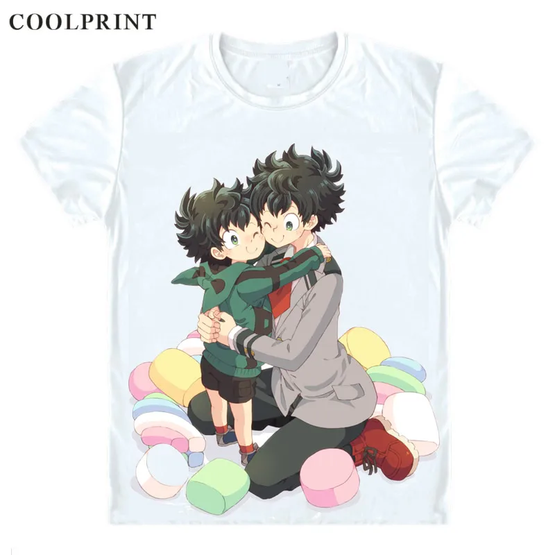 Midoriya Izuku футболка Boku no Hero Academy My Hero Academy Мужская Повседневная футболка премиум-класса футболка с короткими рукавами и принтом - Цвет: Style 16