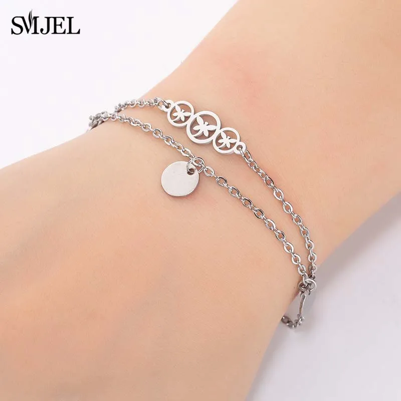 Rose Gold Anklet SMJEL естественные ракушки женские браслеты для щиколотки Boho цепочка веревка ручной работы Sea Shell браслет на лодыжке пляжные украшения подарки на удачу - Окраска металла: Rose Gold Anklet