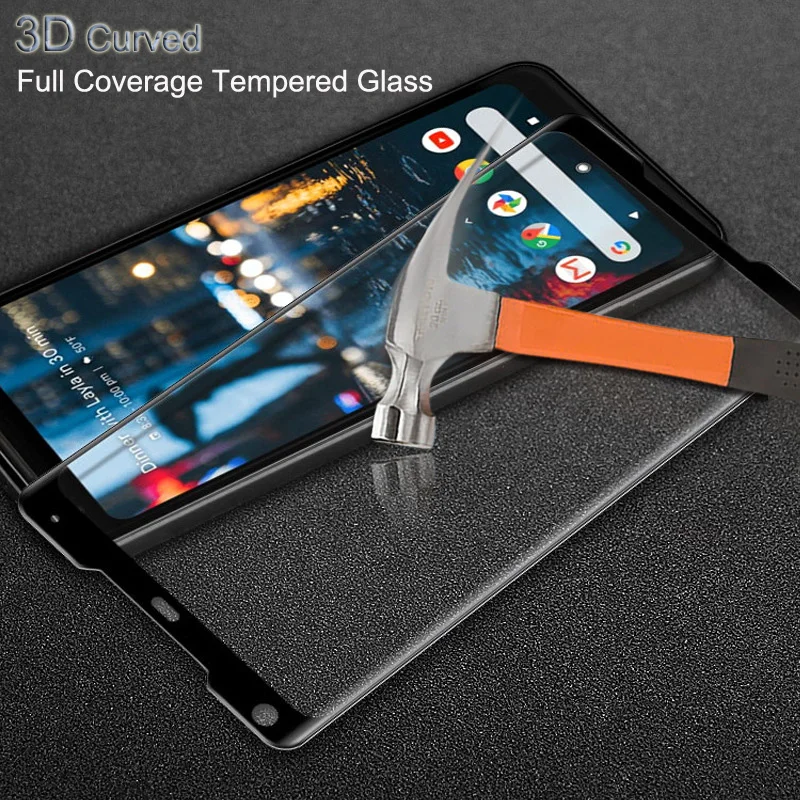 Esobest изогнутая 3D стеклянная пленка с полным покрытием экрана для Google Pixel 2 защита