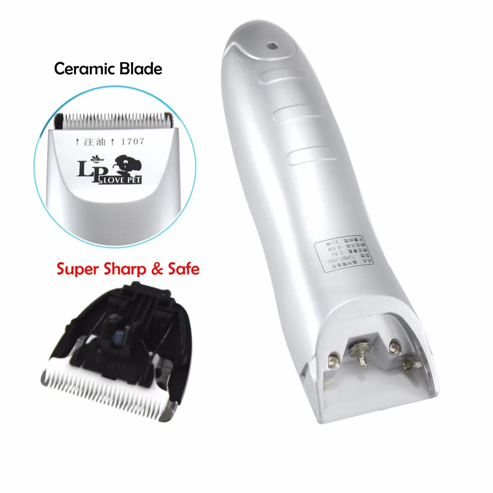 Профессиональный перезаряжаемый триммер для собак машинка стрижки домашних