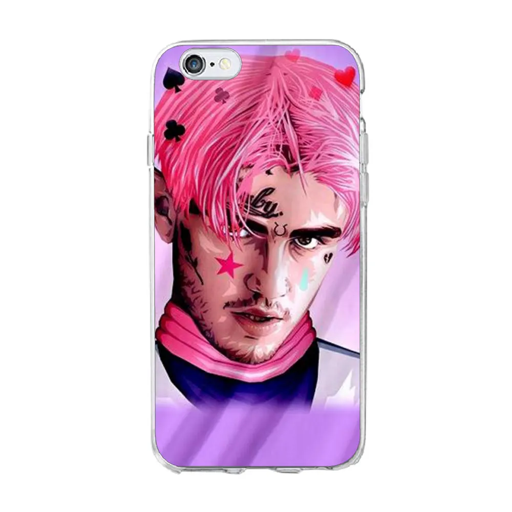 PUNQZY Drake Rihanna Lil Открытый Чехол-Кролик для Apple iPhone 4 4s 5 5S SE 6 6 S 7 8X Plus глянцевый мягкий термополиуритановый экзотический прозрачный милый - Цвет: TPU D423