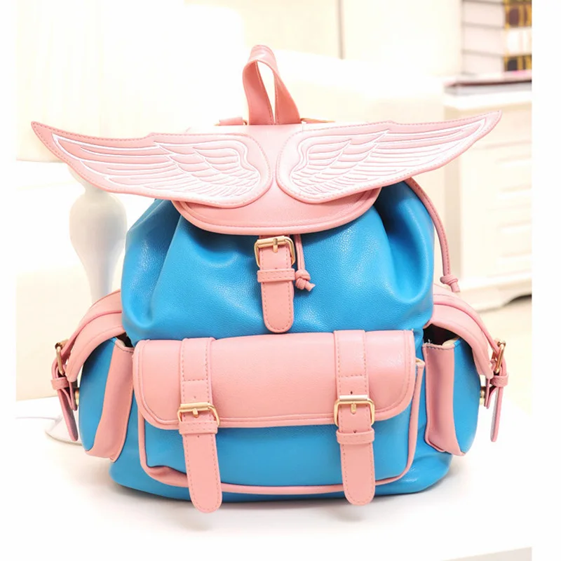 Women Leather Backpack School Bags High Quality PU Woman Backpacks Vintage Sport Style Bolso Mochila Feminina | Багаж и сумки
