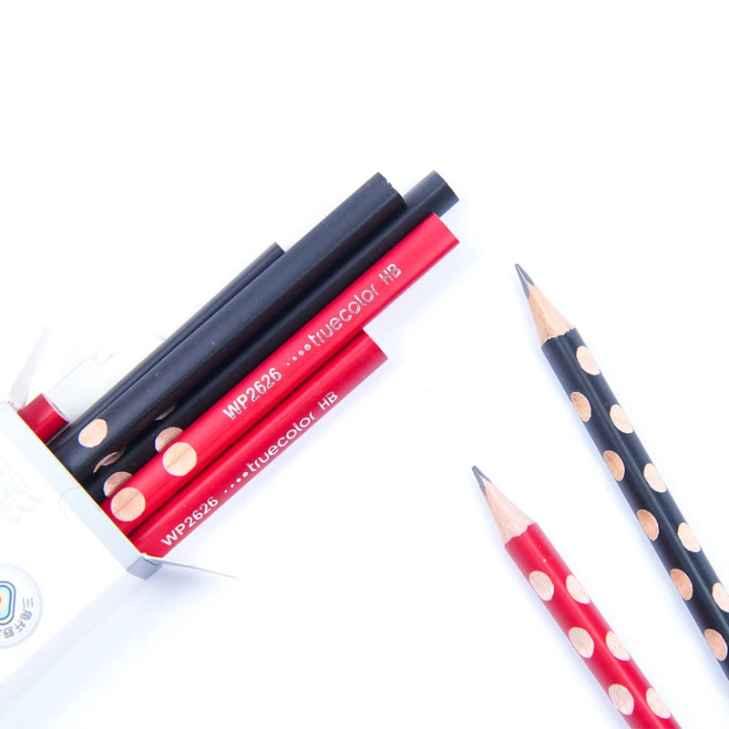 Цветной треугольный карандаш для осанки HB детский правильной школьные