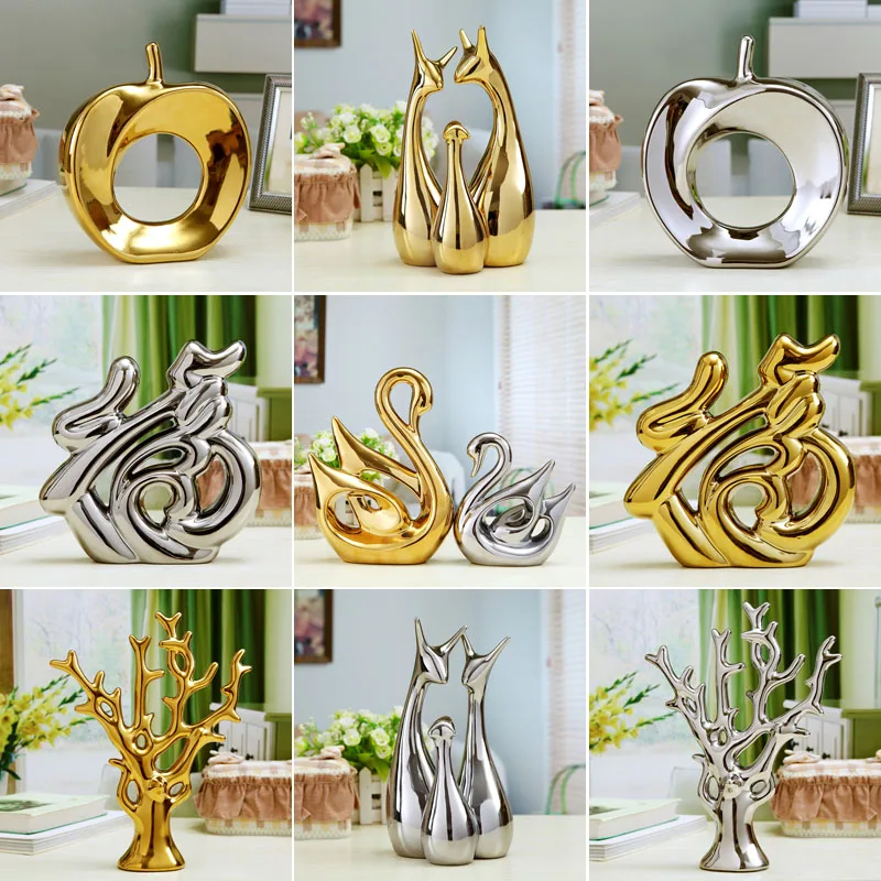 Большое керамическое Современное украшение свадебный подарок Lukcy для дома Z