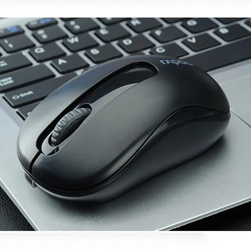 RAPOO M217 2,4 ГГц Беспроводная перезаряжаемая мышь Smart Sleep Silent Mute оптическая USB эргономичная игровая мышь для ПК ноутбука компьютера