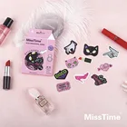 Розовые блестящие наклейки с памятвечерние для вечеринки, декоративные канцелярские наклейки, скрапбукинг, сделай сам, дневник, альбом, Стик, этикетка