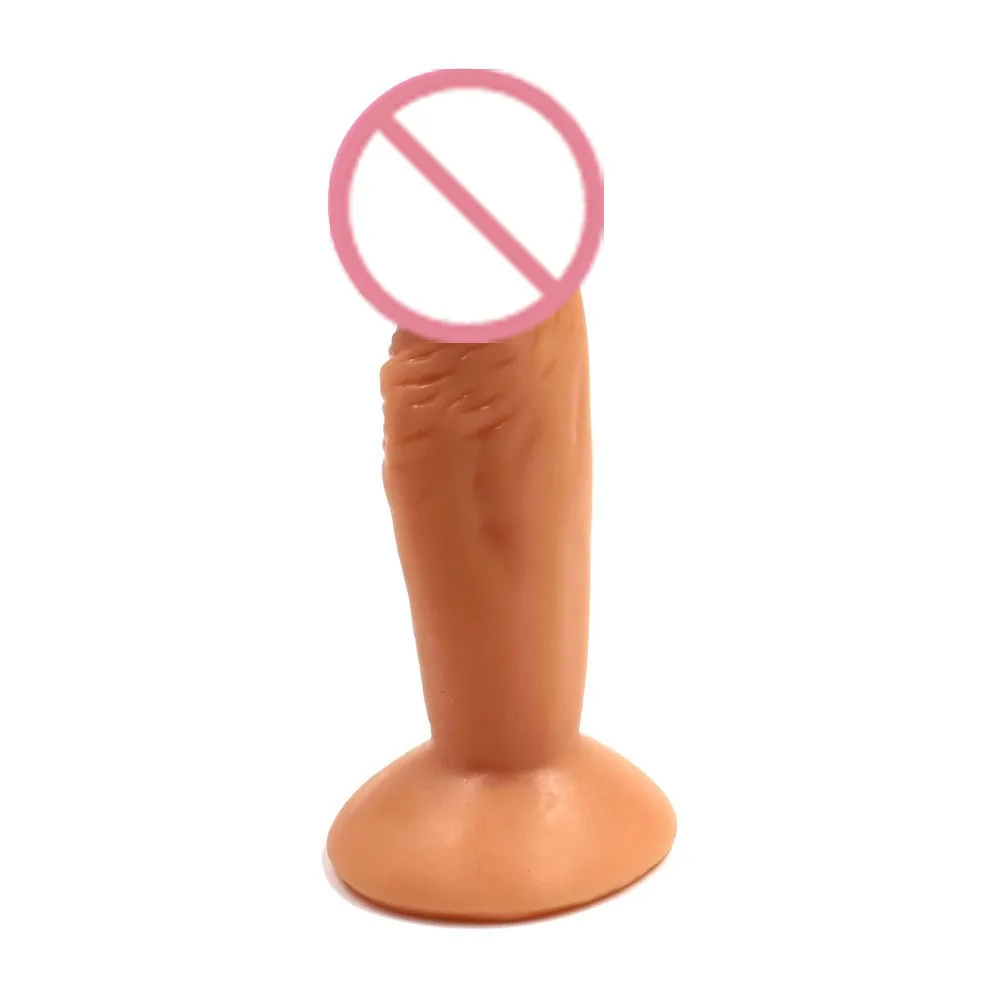 Секс магазин популярный женский мастурбатор реальный гибкий Пенис с присоской