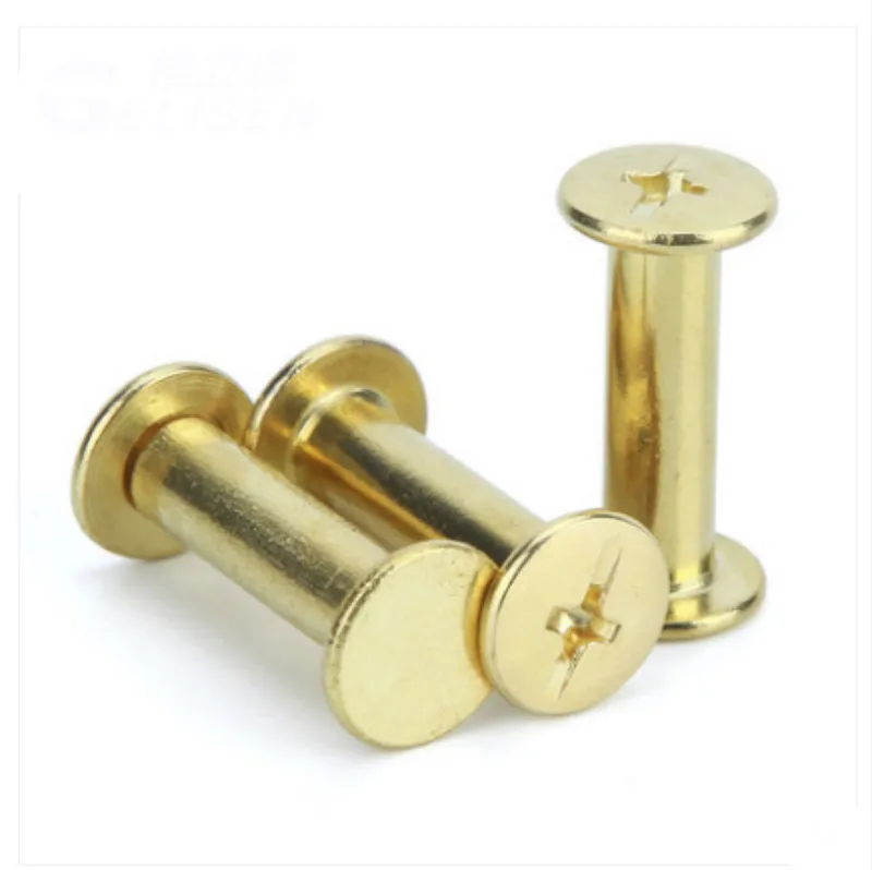 10 шт. M5 медная заклёпка для мамы фотоальбом винтовая книжка ногтей|Заклепки| |