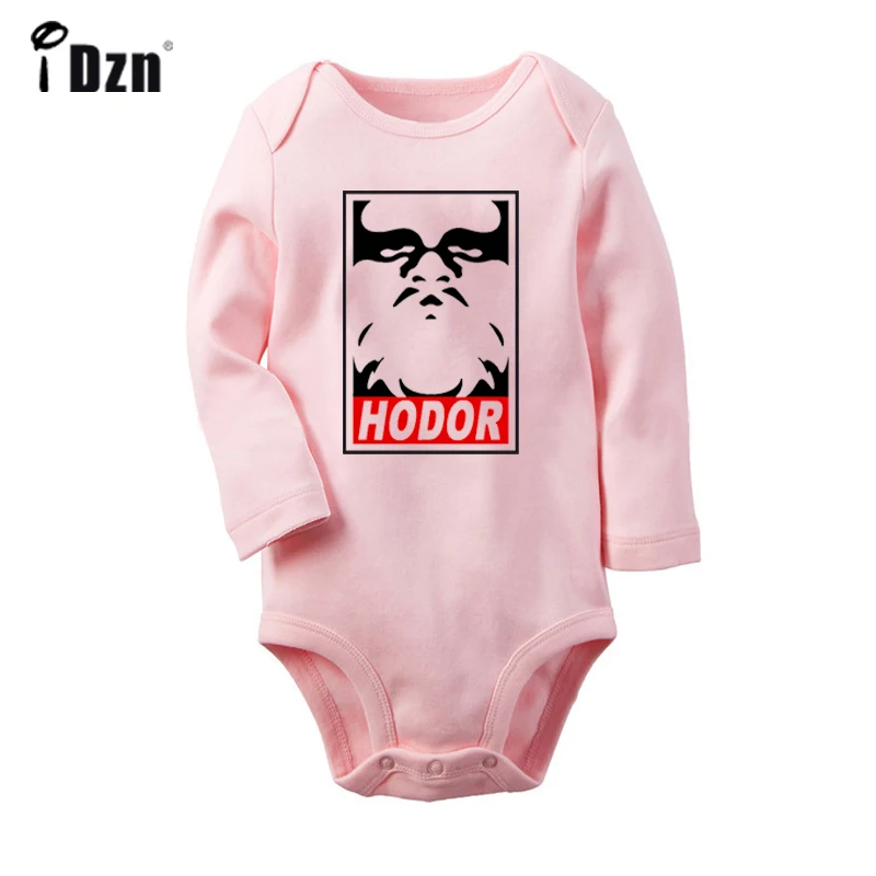 JaBaby1044PC Игра престолов Ходор настоящие мужчины держать дверь дизайн новорожденного ребенка боди малыша с длинным рукавом Onsies комбинезон хлопок одежда - Цвет: JaBaby1044PC