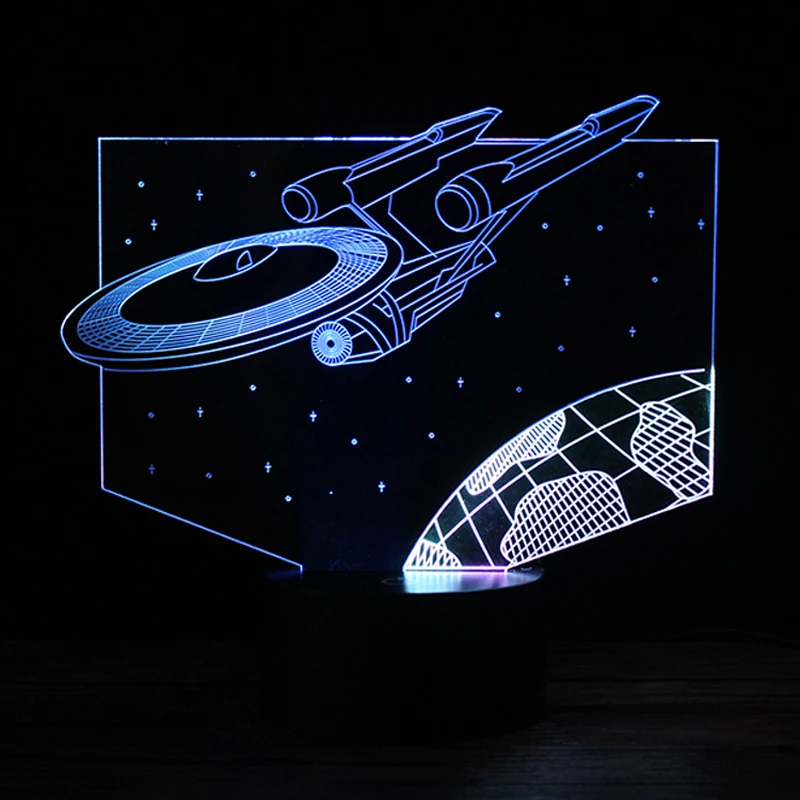 Новинка 3d лампа двухцветная мультяшная железный человек Ночной светильник