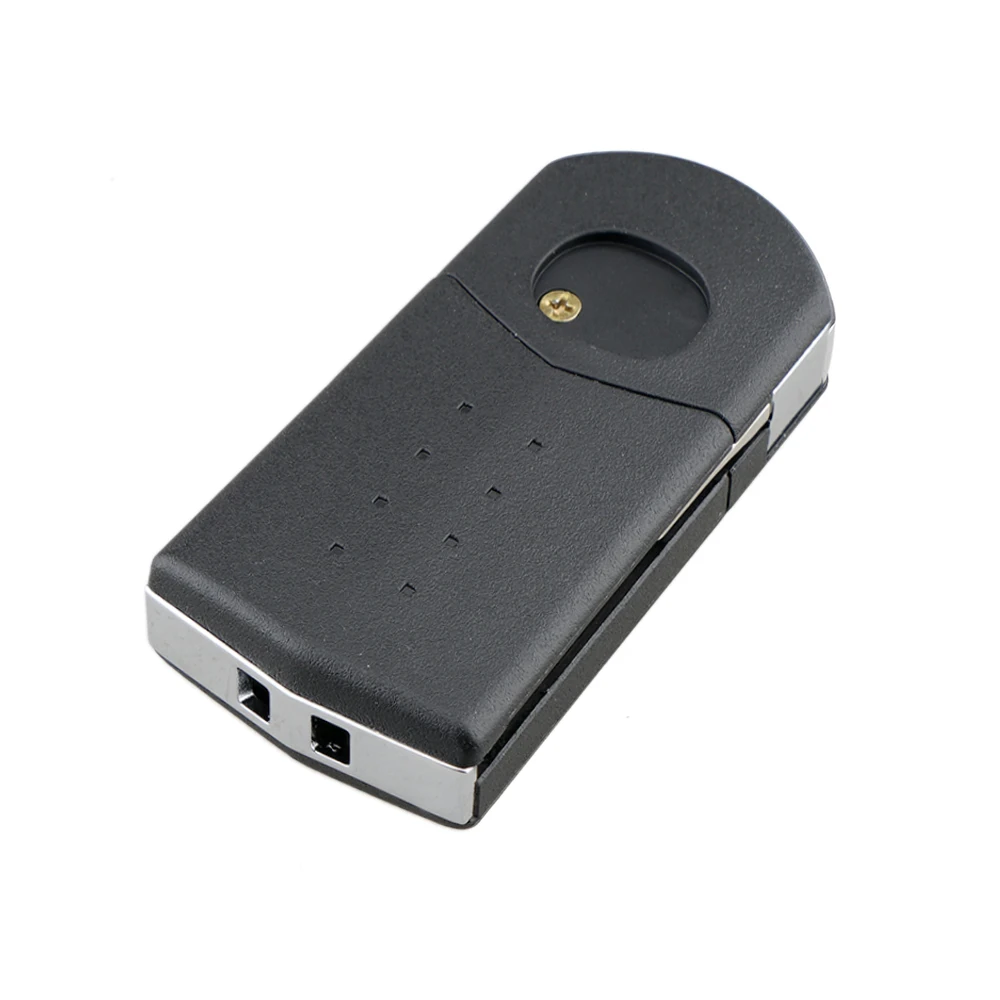

QWMEND Replacement Flip Key Shell For Mazda 3 5 6 MAZ24R blade Original keys 2 3 Buttons Car Remote Key Fob Case